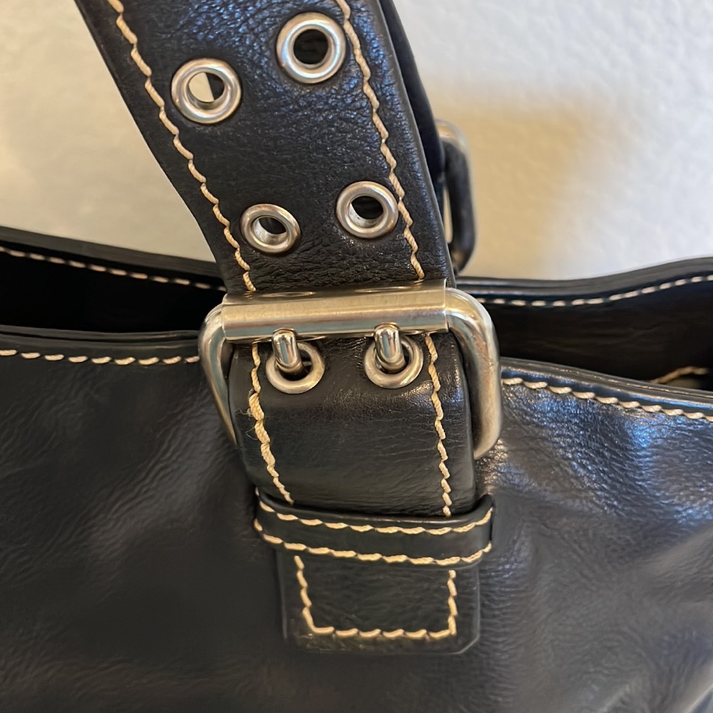 Marc Jacobs Stella Black Leather Tote EUC - Picture 13 of 15